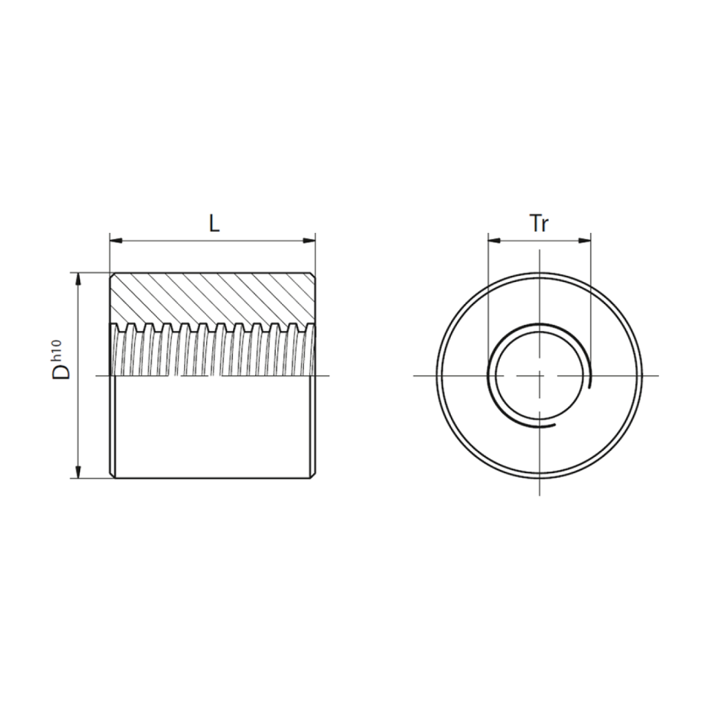 Steel nut KSM, LSM | ZIMM
