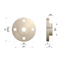 Fixing flange BF | ZIMM
