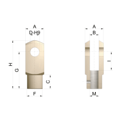 Forked end GK | ZIMM