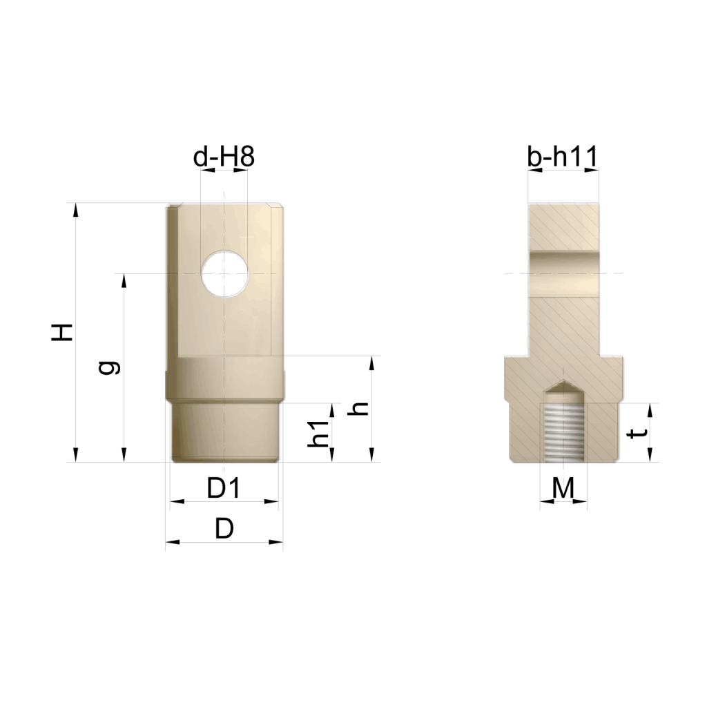 Pivot bearing end SLK | ZIMM