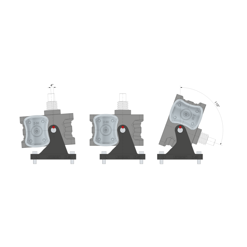 Pivot mount LB (35 - 1000) | ZIMM