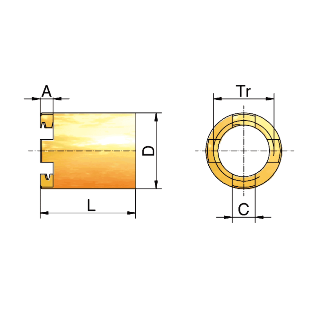 Safety nut SIFA-R | ZIMM
