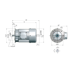 Three-phase AC motors | B14B | ZIMM