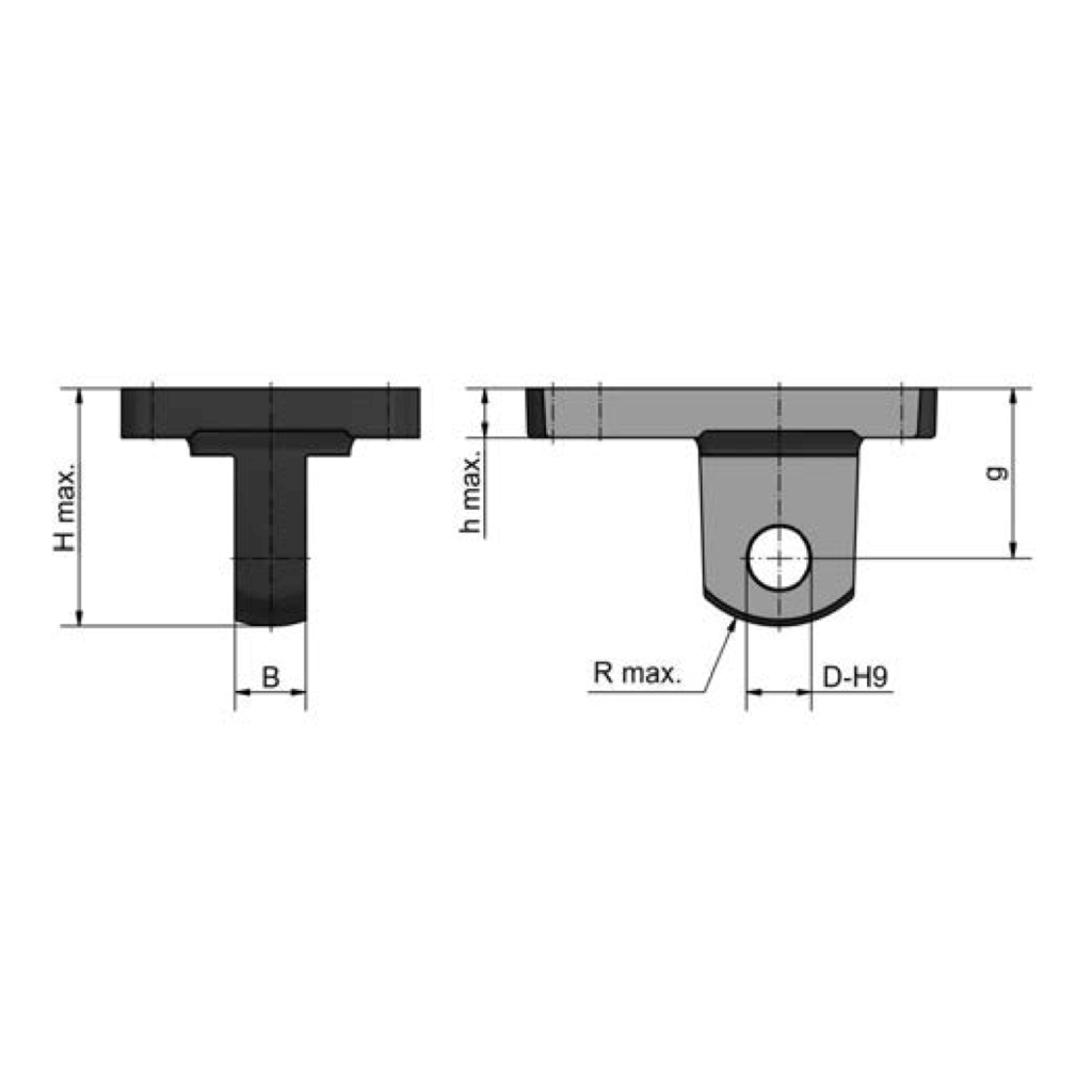 Pivot bearing console SLKO | ZIMM