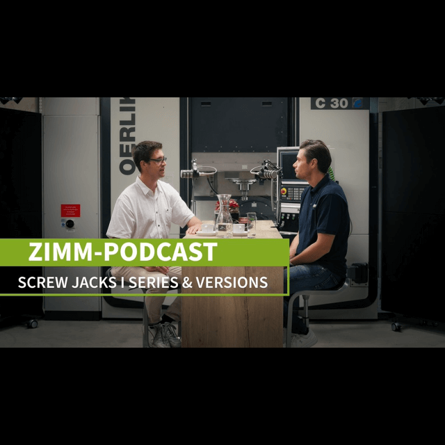 Overview of our screw jack series and versions | ZIMM