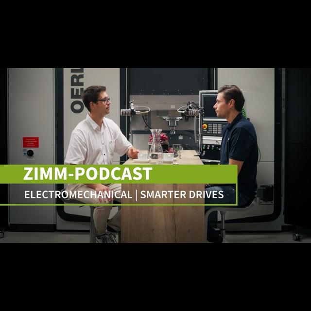 Electromechanical drive solutions as an alternative to hydraulics and pneumatics | ZIMM
