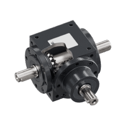 ZK Bevel gearboxes | 1.3 | Output shaft on both sides (side A+C)