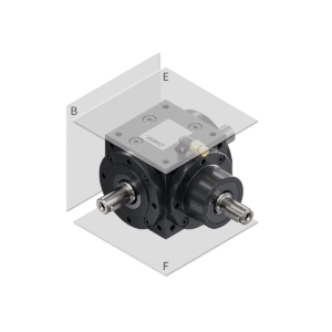 ZK Bevel gearboxes | Oil fitting optional