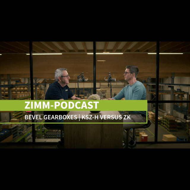 ZK and KSZ-H bevel gearboxes: Differences and classification | ZIMM