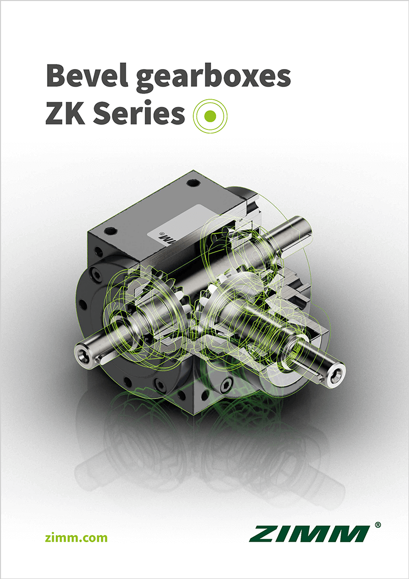 Product catalogue ZK Bevel gearboxes | ZIMM
